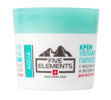 Универсальный крем для лица Five Elements Aqua Moisturizing Nourising Cream